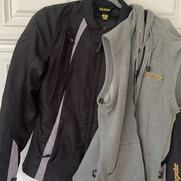 Scorpion ExoWear skeletal Protection Womens Textile Moto Jacket Vest Small - Picture 3 of 16